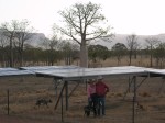 solar power at Digger's Rest Station
