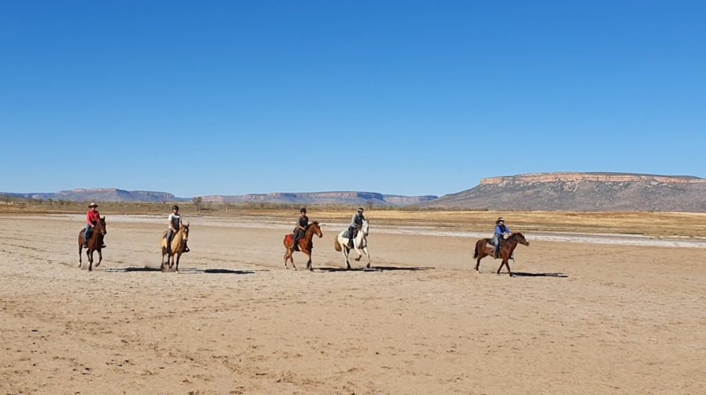 horse riding holidays, the Kimberley, WA